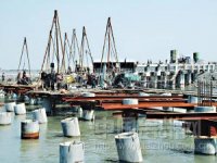 三門(mén)核電重件碼頭工程已完成三分之二